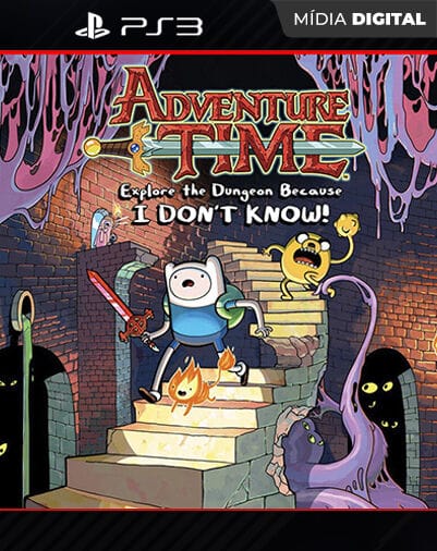 Jogo Novo Adventure Time Explore The Dungeon Para Ps3 em Promoção na  Americanas