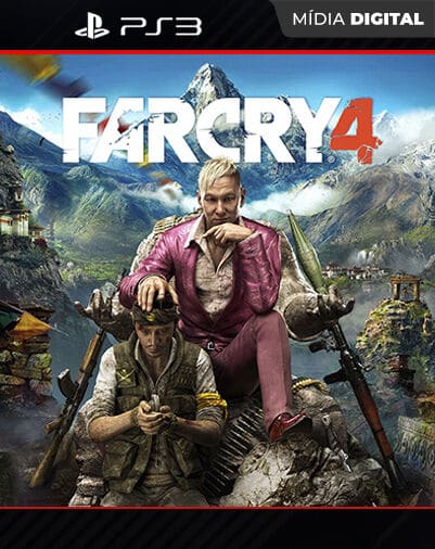 Far Cry 4 FRC4 Ps3 Psn Jogo Mídia Digital - kalangoboygames