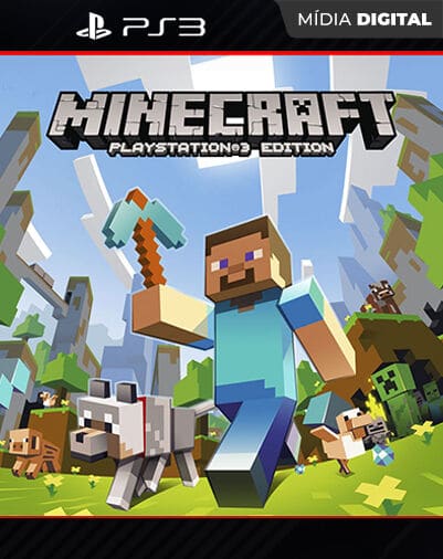 Jogo Minecraft: PlayStation 3 Edition - PS3 - LOJA CYBER Z - Loja Cyber Z