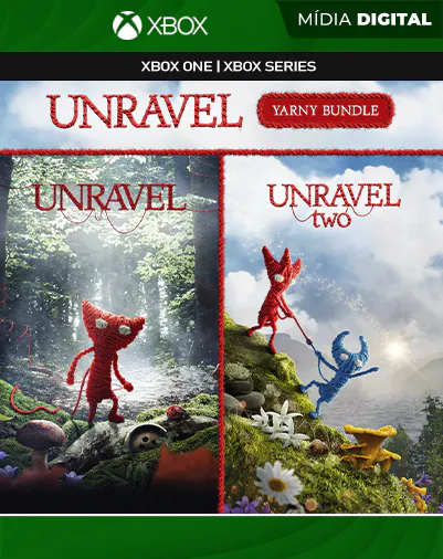 Unravel Yarny - Conjunto Xbox One & Series Mídia Digital
