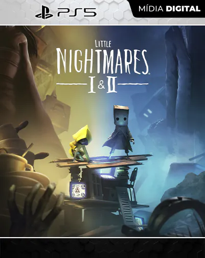 Pacote Little Nightmares I e II Playstation 5 Mídia Digital