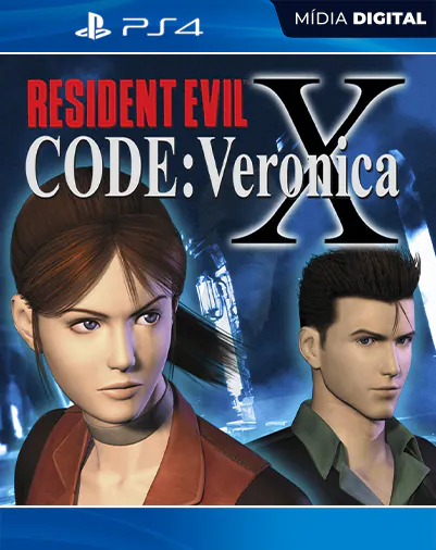 Resident Evil Code: Veronica X Playstation 4 Mídia Digital