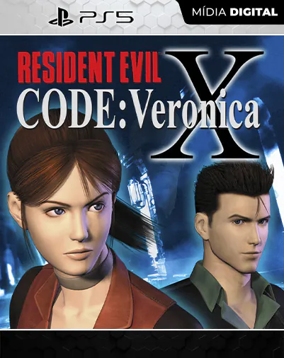Resident Evil Code: Veronica X Playstation 5 Mídia Digital