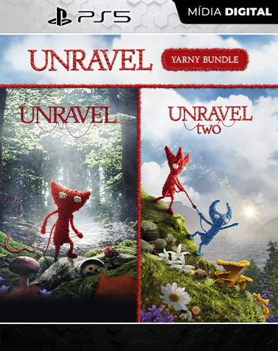 Unravel Yarny - Conjunto Playstation 5 Mídia Digital