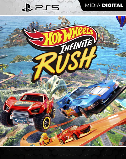 HOT WHEELS Infinite Rush Playstation 5 Mídia Digital